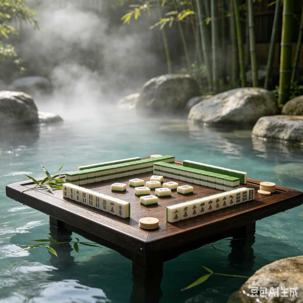 small portable mahjong set