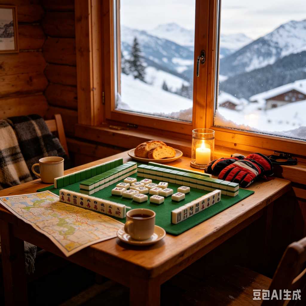 lounge leisure mahjong set