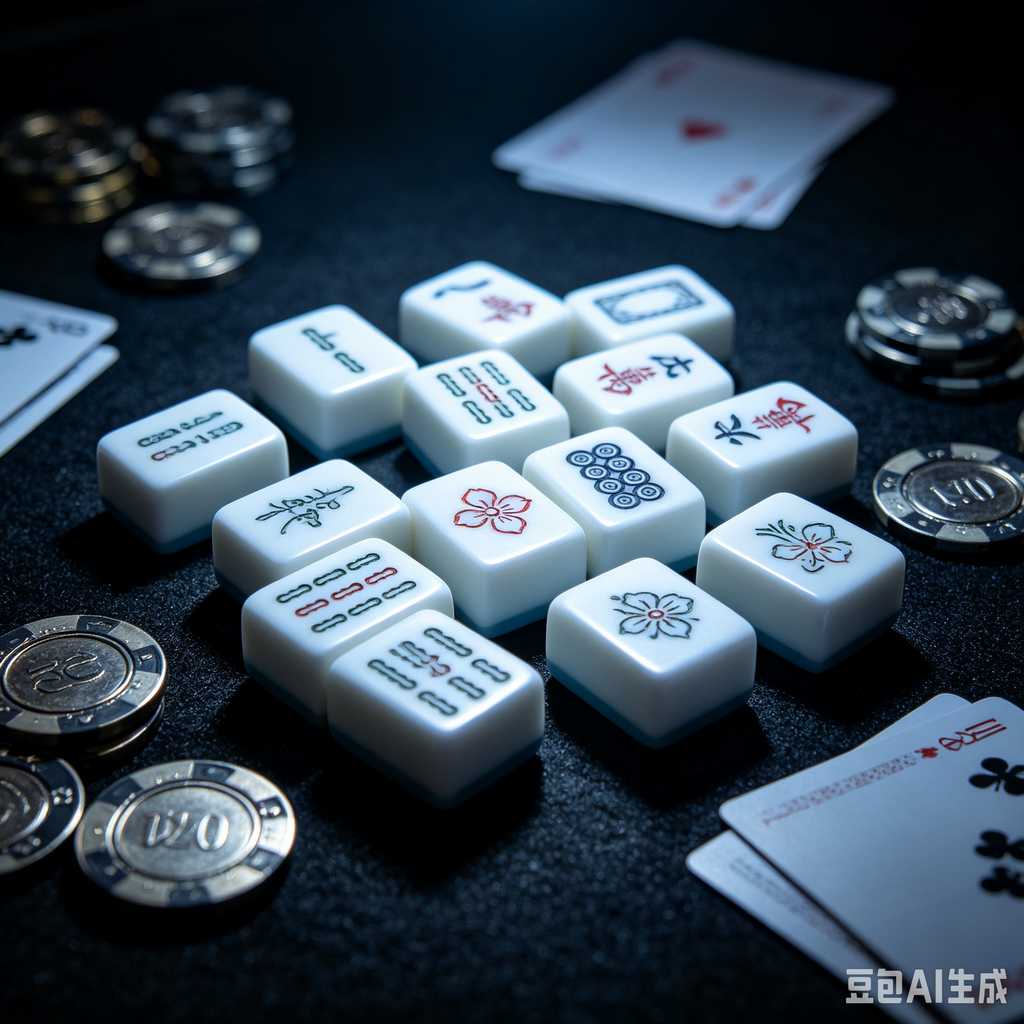 premium engraved mahjong set