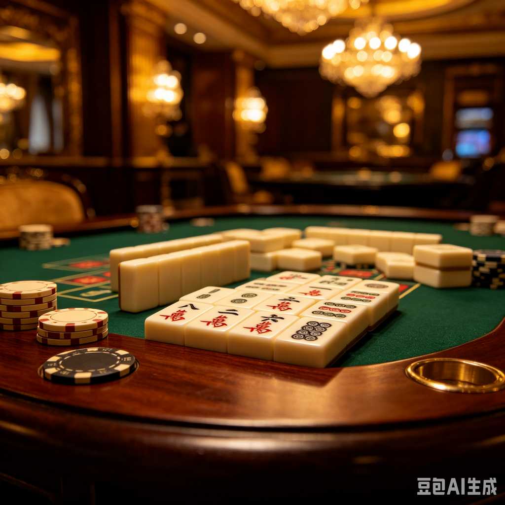 premium resin mahjong game set